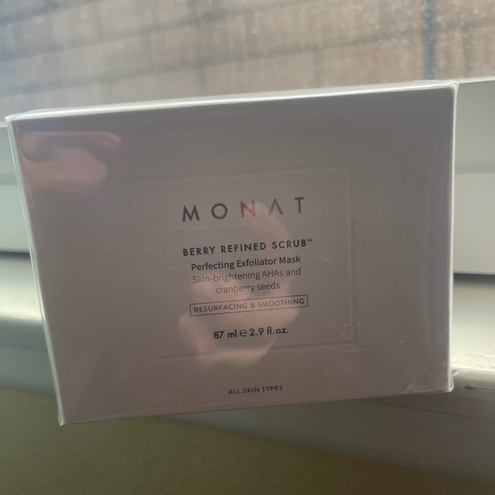 Unused Monat Berry Scrub. For all skin types. Most favorite product.